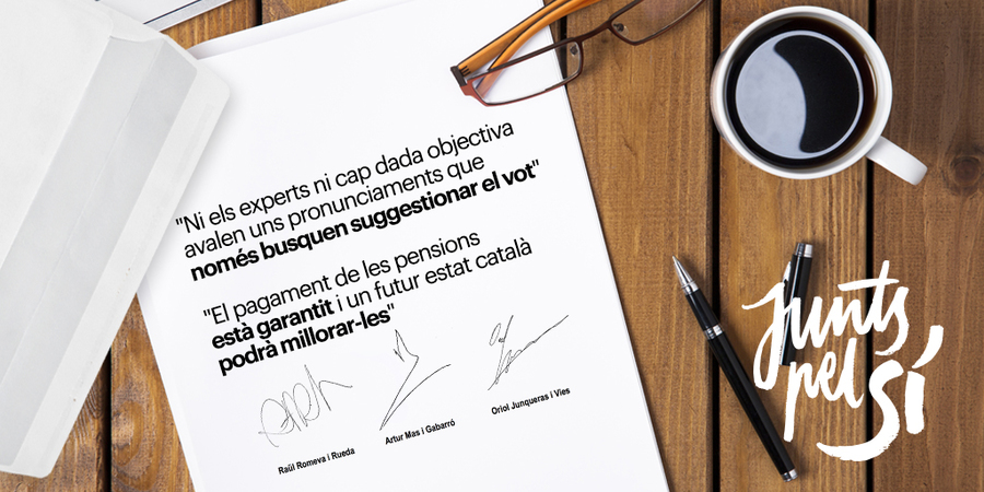 El bloc del No i el govern del PP han adoptat l’estratègia de la por amb falsedats sobre les pensions